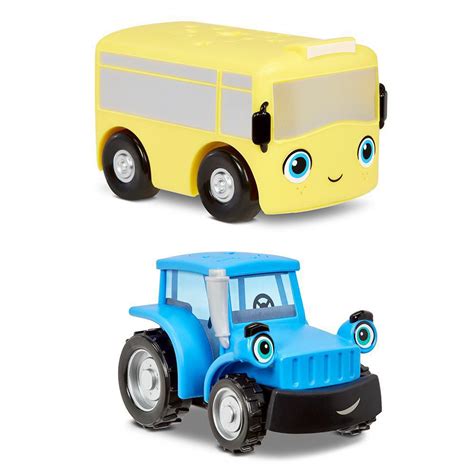 Little Baby Bum Musical Racers 2 Pack --Buster the Bus and Terry the ...