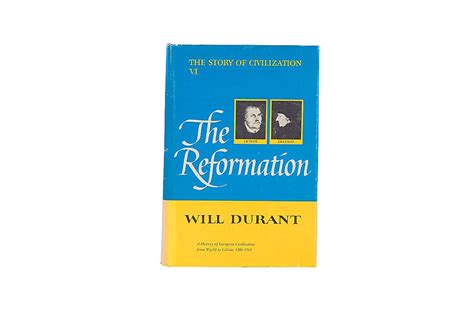 HISTORY BOOK 1957 Will Durant Ariel the Reformation History Series Story of Civilization VI ...