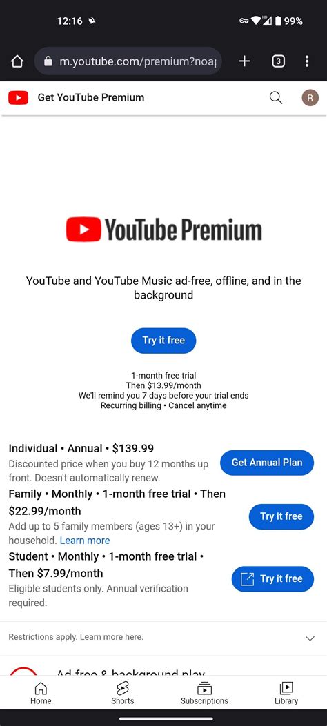 YouTube Premium is getting more expensive in the US