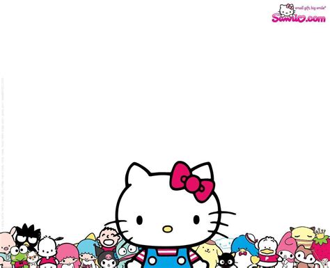 Download Hello Kitty And Sanrio Friends Wallpaper | Wallpapers.com