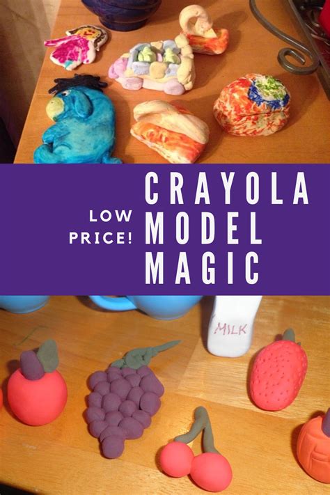 Crayola Model Magic Deal on Individual Packs (Low Price!) + Craft Pics