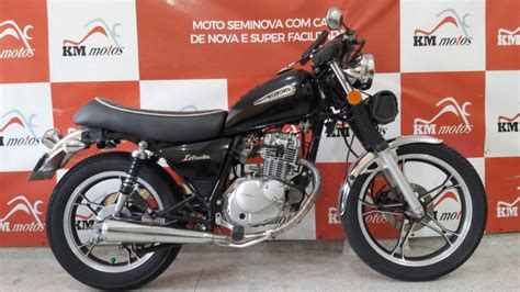 Suzuki Intruder 125 Azul 2013 | KM Motos | Sua Loja de Motos Semi Novas