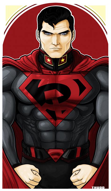 Superman RED SON ICON by Thuddleston on DeviantArt