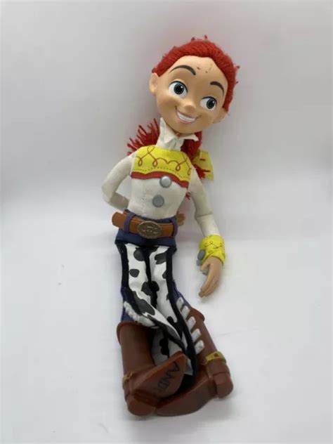 DISNEY STORE PIXAR Toy Story Jessie Pull String Talking Doll Working ...