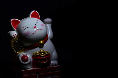 HD wallpaper: Photo of Maneki-neko Figurine, art, cat, celebration ...