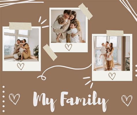 Free and customizable family templates