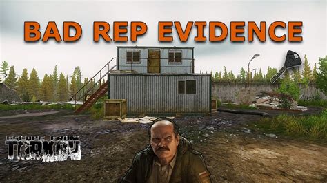 Bad Rep Evidence - Prapor Task Guide - Escape From Tarkov - YouTube