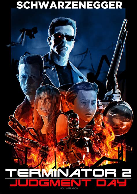 Terminator 2: Judgement Day | Poster By RCillustration