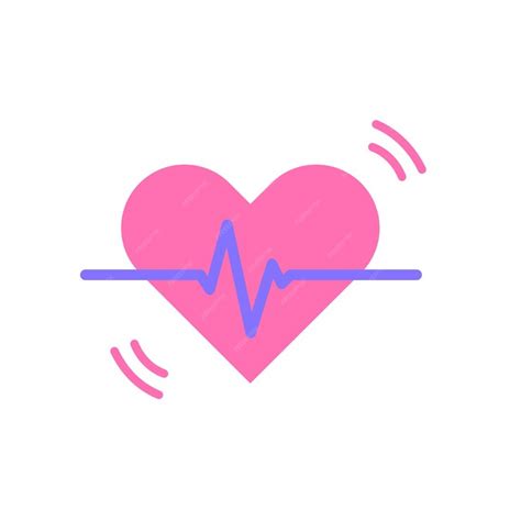 Premium Vector | Ecg heartbeat