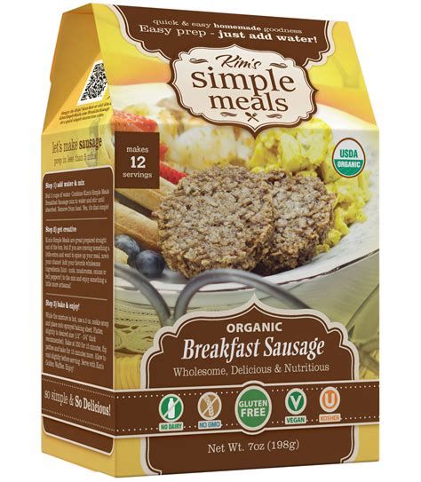 Organic Breakfast Sausage | Kim's Simple Meals