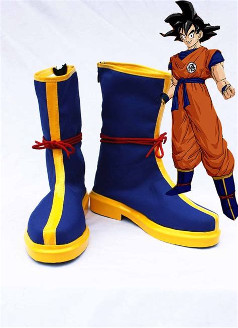 Dragon Ball Son Goku Cosplay Shoes Boots Hand Made Custom Made ...