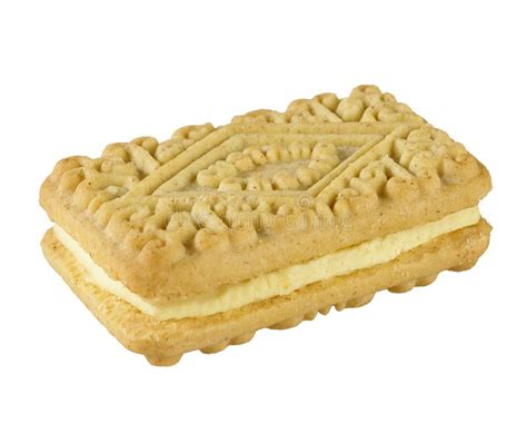 Custard Cream Biscuit Stock Photos - Image: 16047943