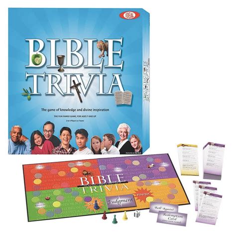 (Price/each)Ideal Bible Trivia Board Game - Walmart.com - Walmart.com