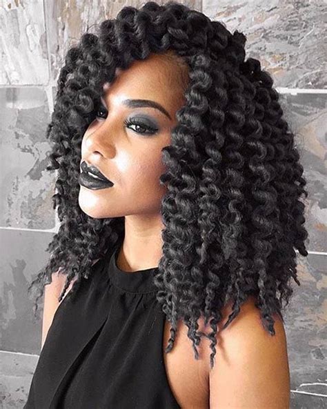 41 Chic Crochet Braid Hairstyles for Black Hair - Page 4 of 4 - StayGlam