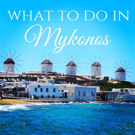 Mykonos Cruise Port Guide | Cruise port, Mykonos, Mykonos greece