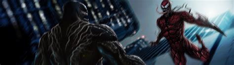 5120x1440 Resolution Venom vs Carnage Movie Concept Art 5120x1440 ...