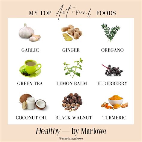 The Top 9 Anti-Viral Foods - Glow by Marlowe