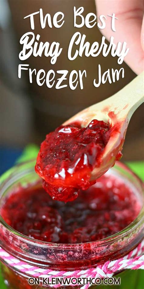 Bing Cherry Freezer Jam - Yummi Haus