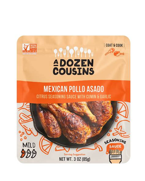 Mexican Pollo Asado Seasoning Sauce – A Dozen Cousins