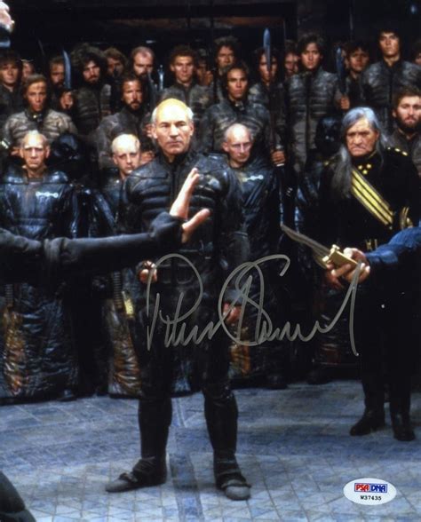 Patrick Stewart 'Dune' Signed 8x10 Photo Certified Authentic PSA/DNA COA