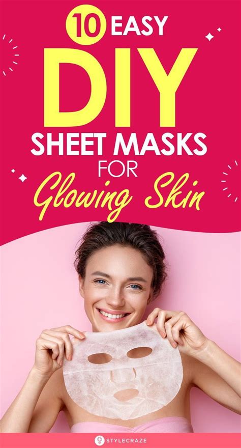 Diy sheet mask benefits and how to make one at home – Artofit