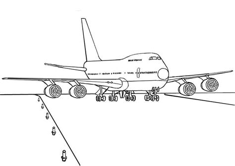 Print & Download - The Sophisticated Transportation of Airplane Coloring Pages