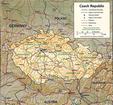 Cartes de République tchèque - Carte-monde.org