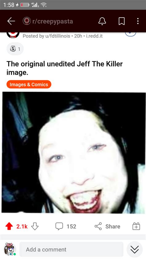 Thanks I hate the original Jeff the killer image : r/TIHI