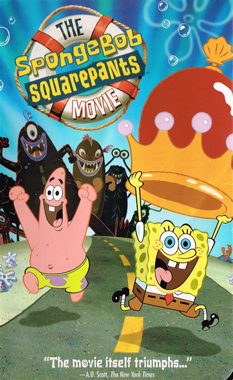 The SpongeBob SquarePants Movie (VHS) | Encyclopedia SpongeBobia | FANDOM powered by Wikia