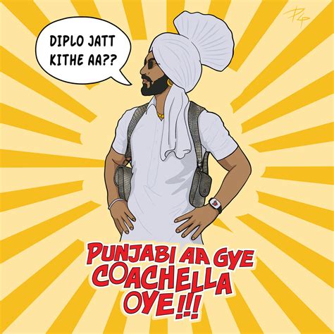 Diljit Dosanjh Coachella Art by tazzroid on DeviantArt