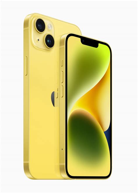 Apple Introduces The New Yellow iPhone 14 And Yellow iPhone 14 Plus ...