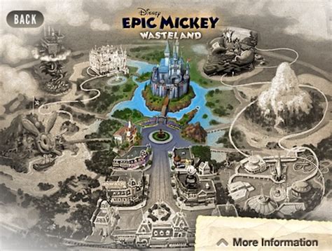 Image - Wasteland map iphone .jpg - Epic Mickey Wiki