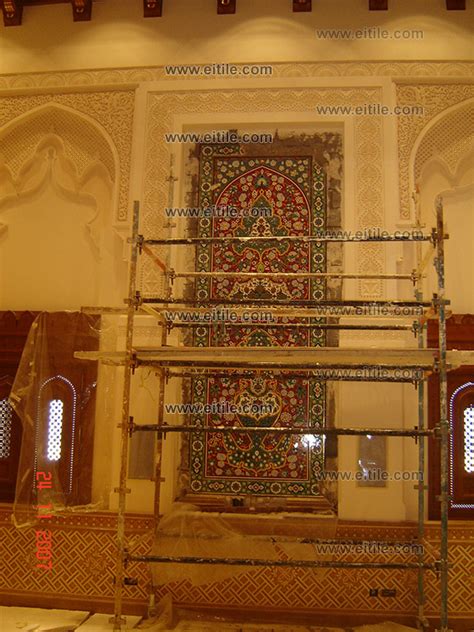 Oman Muscat Bai AB Project II 2007|Handmade tiles, Iranian 7 color ...