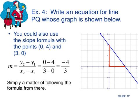 PPT - 10.5 Writing Slope-Intercept Equations of Lines PowerPoint Presentation - ID:653551