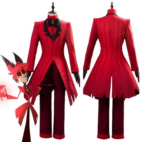 Hazbin Hotel ALASTOR Outfit Halloween Carnival Suit Cosplay Costume ...