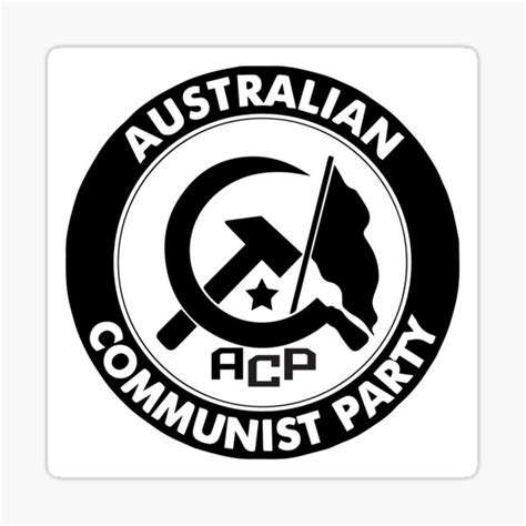 "Australian Communist Party Logo" Sticker by auscp | Redbubble