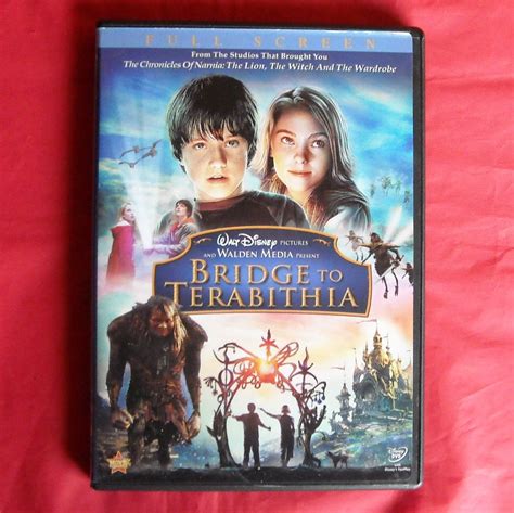 Walt Disney Bridge to Terabithia DVD