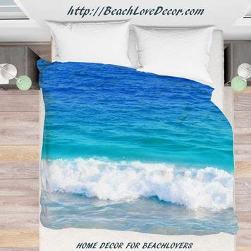 Teal-blue ocean water Duvet Cover, 4 sizes – Beachlovedecor.com – Beach ...