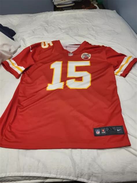 KANSAS CITY CHIEFS super bowl liv champions jersey PATRICK Mahomes #15 $125.00 - PicClick