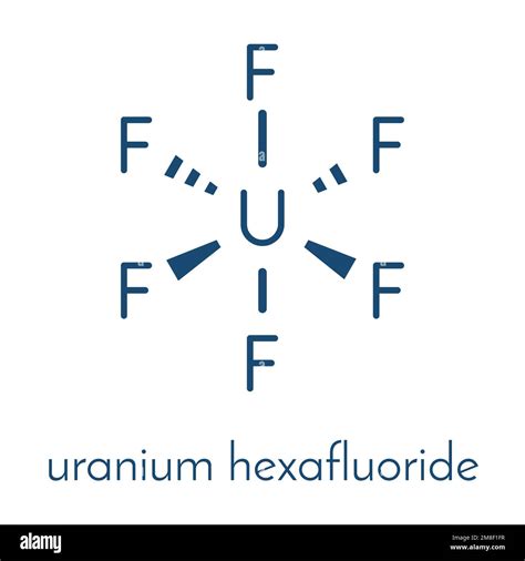 Uranium hexafluoride. Volatile uranium compound that is used for uranium enrichment in gas ...