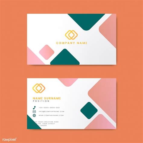 Minimal Modern Business Card Design