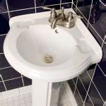 Pedestal Corner Bathroom Sink – goodworksfurniture