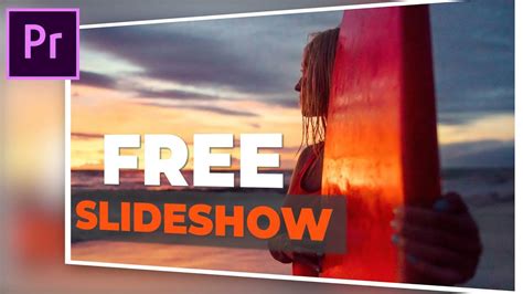 Premiere Pro Slideshow Template Free