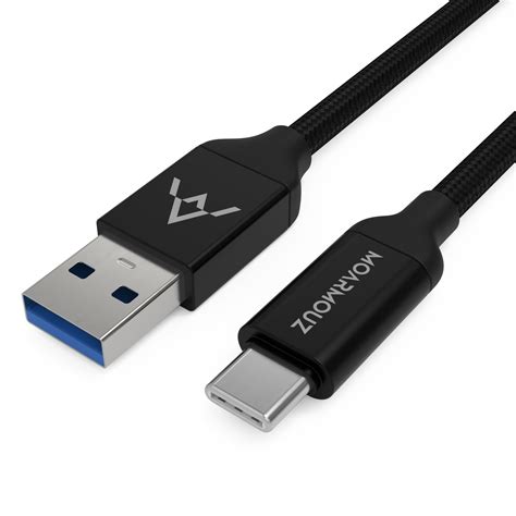 USB 3.2 Gen 2 USB-C to USB-A 3.0 (100W/10Gbps) Cable - 1m - MoArmouz