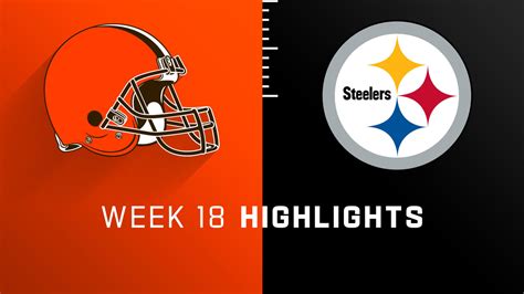 Cleveland Browns vs. Pittsburgh Steelers highlights | Week 18