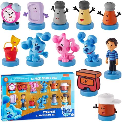 P.M.I. Blue's Clues Stamps For Kids | 12 Stamps Blue’S Clues Toys In 1 Pack | C on eBid United ...