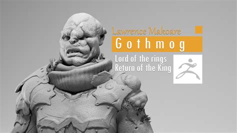 ArtStation - Lawrence Makoare - Gothmog - Lord of the Rings | Resources