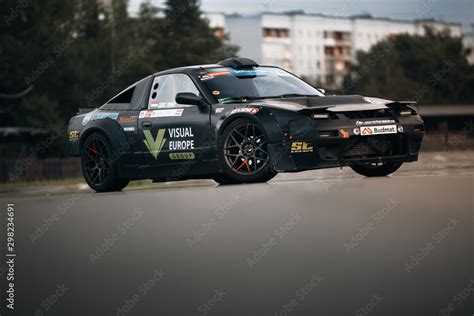 Nissan 200SX drift car Stock Photo | Adobe Stock