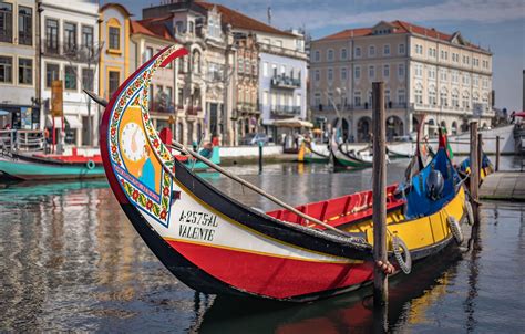 Canal central de Aveiro, Portugal