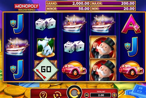 Monopoly Grand Hotel slot by WMS free play demo & review